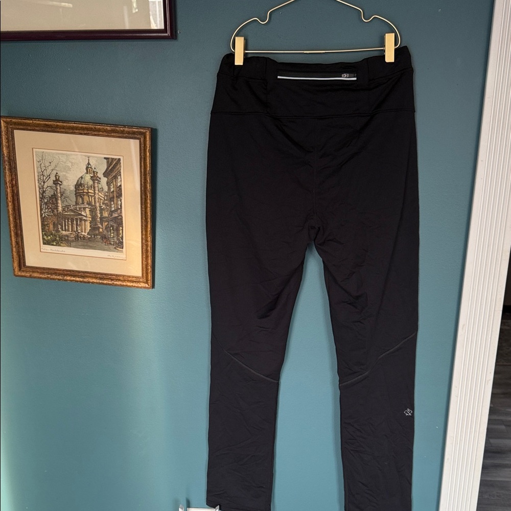 Men’s Rabbit Black Athletic Track Joggers - Picture 3 of 3